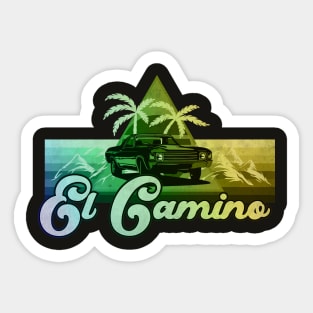 El Camino Legend Sticker